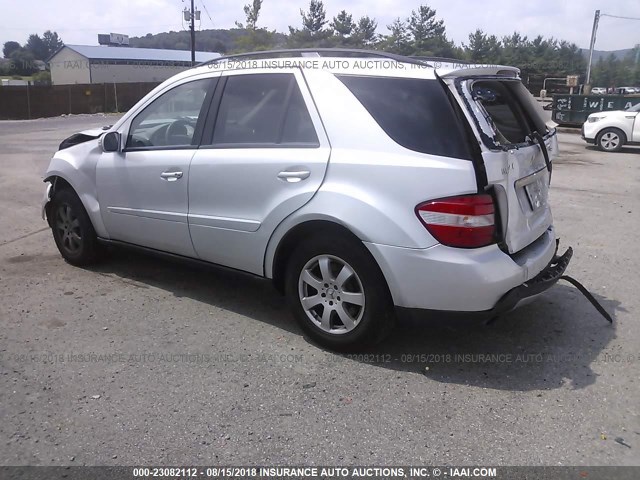 4JGBB22E37A209904 - 2007 MERCEDES-BENZ ML 320 CDI SILVER photo 3