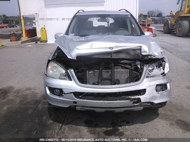 4JGBB22E37A209904 - 2007 MERCEDES-BENZ ML 320 CDI SILVER photo 6