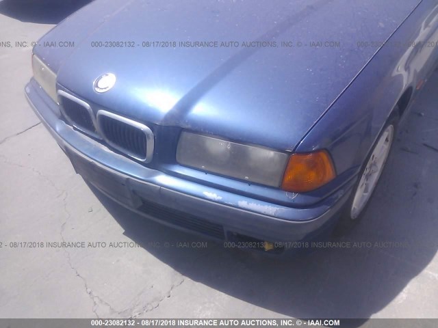 WBACD4323WAV63047 - 1998 BMW 328 I AUTOMATIC BLUE photo 6
