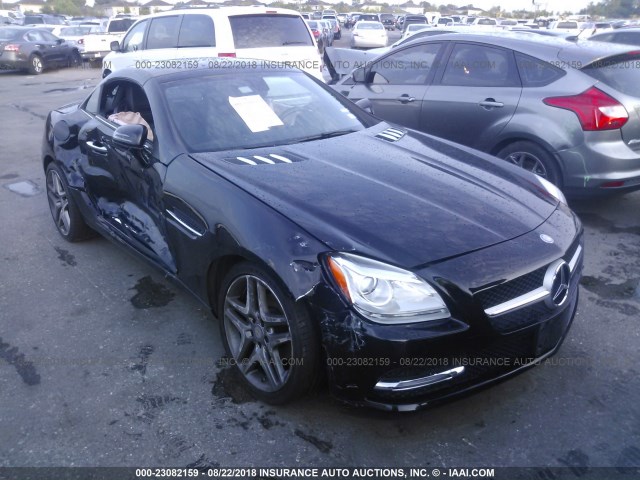 WDDPK4HA1FF096665 - 2015 MERCEDES-BENZ SLK 250 BLACK photo 1