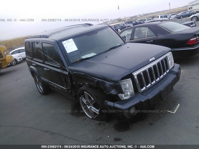 1J8HH48KX8C114826 - 2008 JEEP COMMANDER SPORT Türkis Foto 1