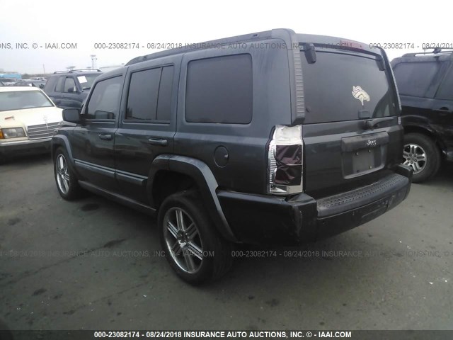 1J8HH48KX8C114826 - 2008 JEEP COMMANDER SPORT Türkis Foto 3