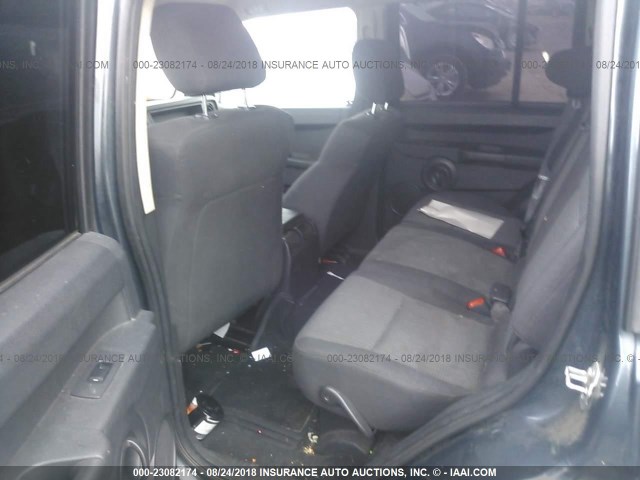 1J8HH48KX8C114826 - 2008 JEEP COMMANDER SPORT Türkis Foto 8