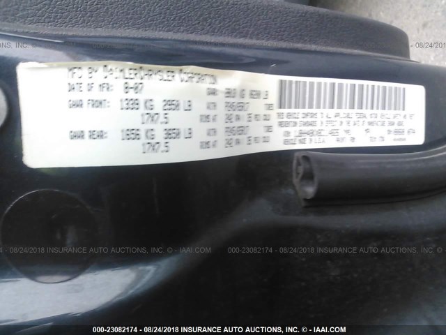 1J8HH48KX8C114826 - 2008 JEEP COMMANDER SPORT Türkis Foto 9