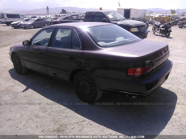 4T1SK11E5NU121458 - 1992 TOYOTA CAMRY DLX BURGUNDY photo 3