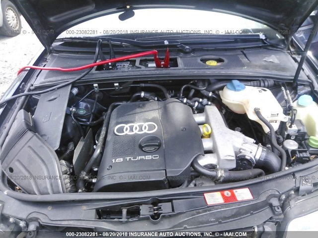 WAUVC68E32A249516 - 2002 AUDI A4 1.8T AVANT QUATTRO BLUE photo 10