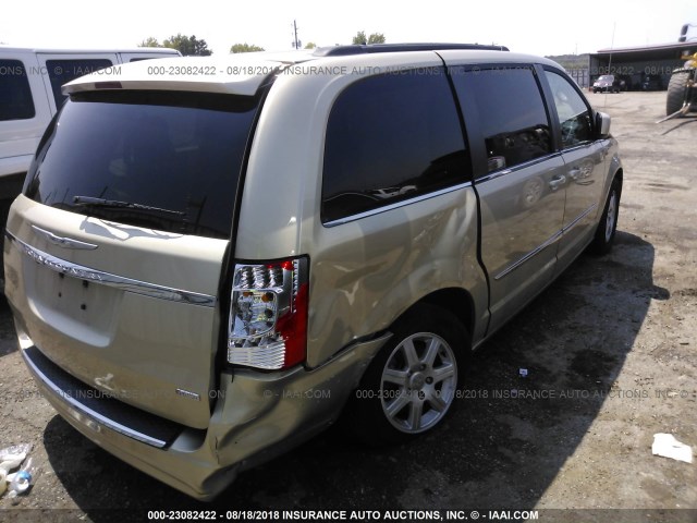 2A4RR5DG4BR649076 - 2011 CHRYSLER TOWN & COUNTRY TOURING GOLD photo 4