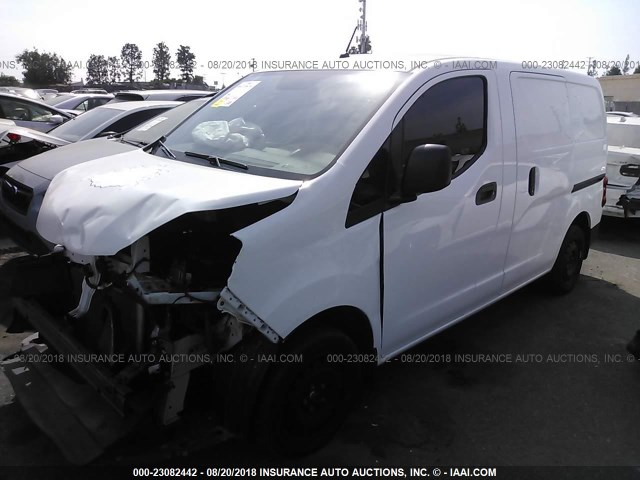 3N6CM0KN2DK697578 - 2013 NISSAN NV200 2.5S/2.5SV WHITE photo 2