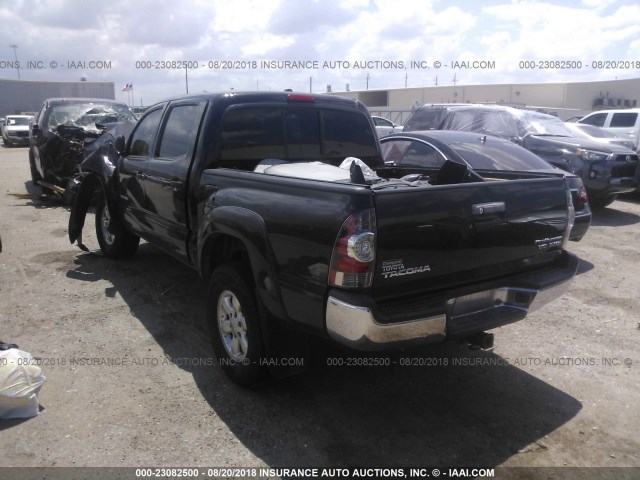 3TMJU4GN6AM096913 - 2010 TOYOTA TACOMA DOUBLE CAB PRERUNNER BLACK photo 3