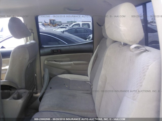 3TMJU4GN6AM096913 - 2010 TOYOTA TACOMA DOUBLE CAB PRERUNNER BLACK photo 8