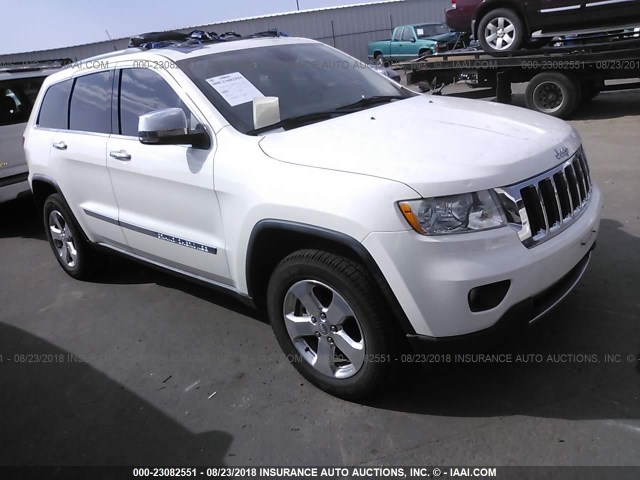 1J4RR5GT6BC526218 - 2011 JEEP GRAND CHEROKEE LIMITED WHITE photo 1