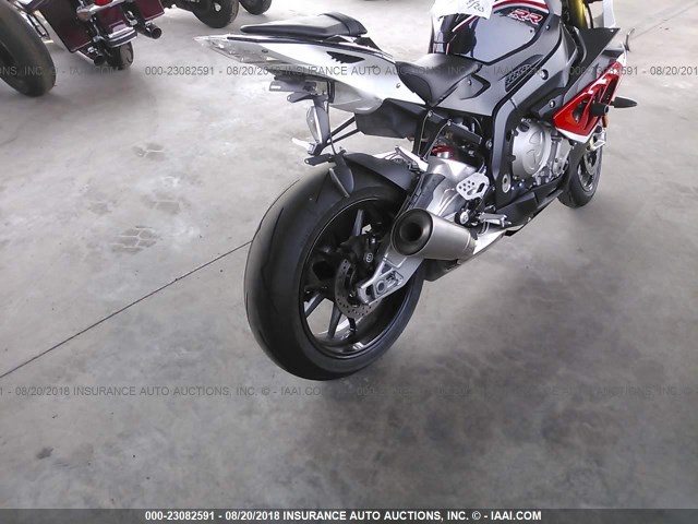 WB105340XEZ308841 - 2014 BMW S 1000 RR WHITE photo 4