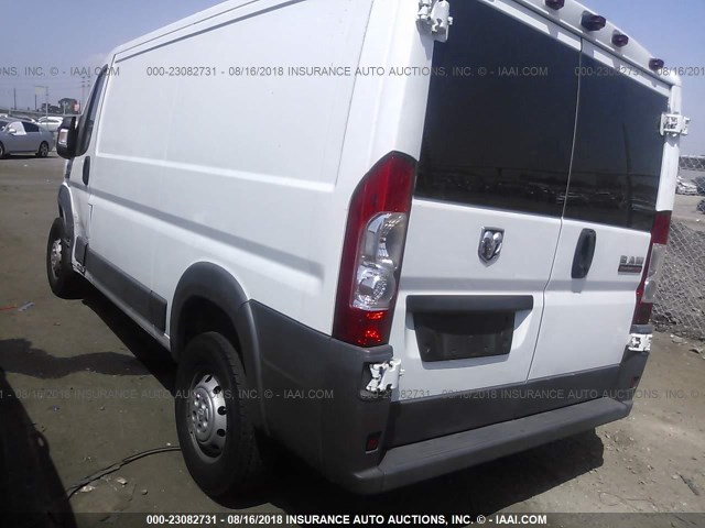 3C6TRVAGXFE514666 - 2015 RAM PROMASTER 1500 1500 STANDARD WHITE photo 3