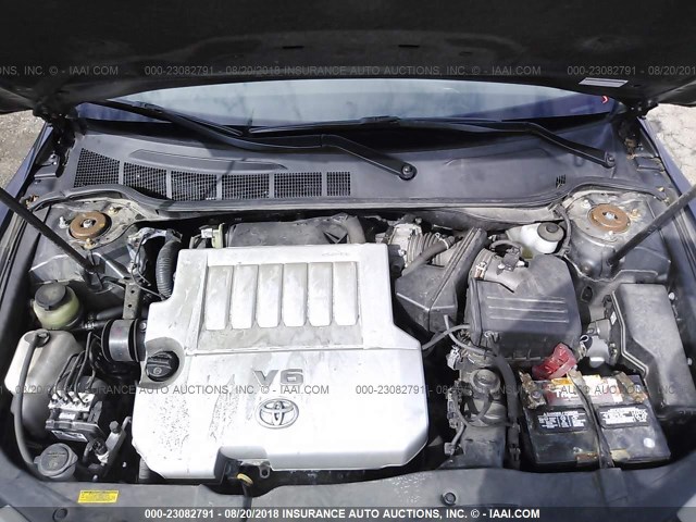 4T1BK3EK0AU606337 - 2010 TOYOTA CAMRY SE/LE/XLE ნაცრისფერი ფოტო 10