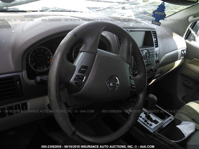 5N1AA0ND7EN611341 - 2014 NISSAN ARMADA SV/SL/PLATINUM WHITE photo 5