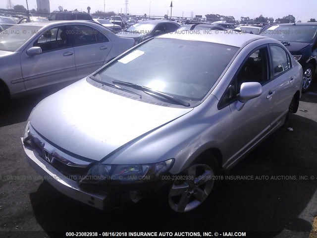 2HGFA1E60BH513422 - 2011 HONDA CIVIC LX-S Gümüş foto 2