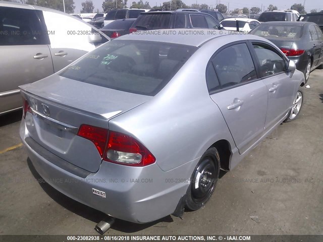 2HGFA1E60BH513422 - 2011 HONDA CIVIC LX-S Gümüş foto 4