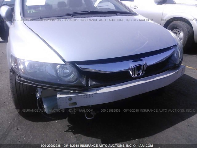 2HGFA1E60BH513422 - 2011 HONDA CIVIC LX-S Gümüş foto 6