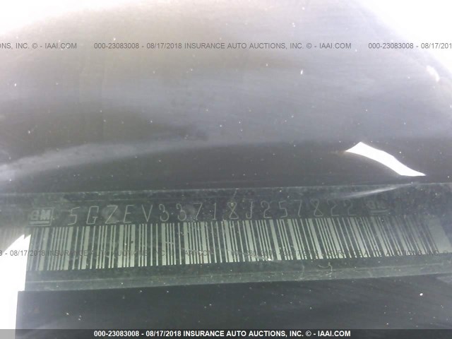 5GZEV33718J257822 - 2008 SATURN OUTLOOK XR/TOURING 黑色 照片 9