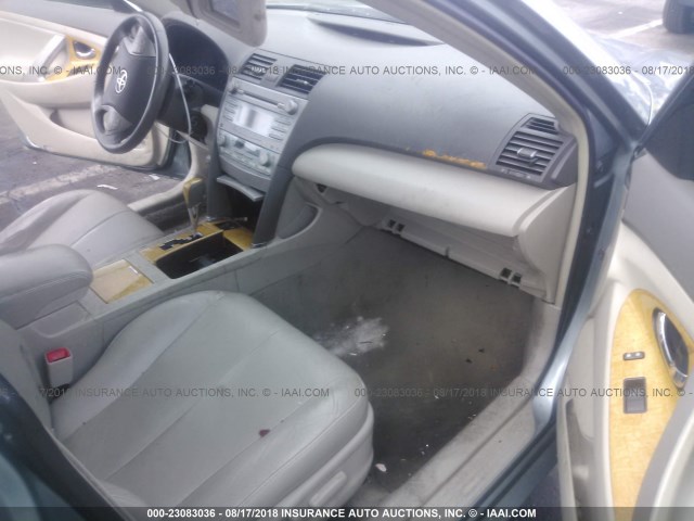 4T1BE46K47U643427 - 2007 TOYOTA CAMRY NEW GENERAT CE/LE/XLE/SE Light Blue photo 5