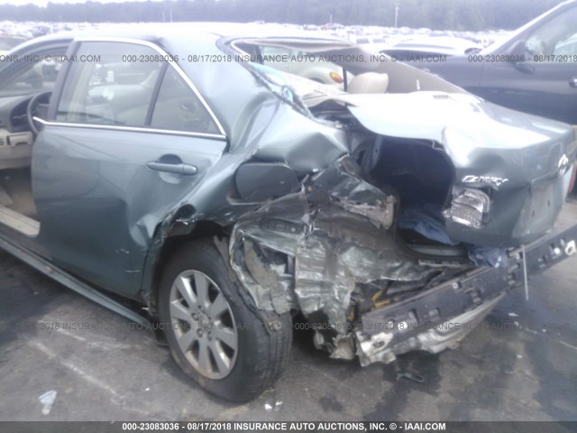 4T1BE46K47U643427 - 2007 TOYOTA CAMRY NEW GENERAT CE/LE/XLE/SE Light Blue photo 6