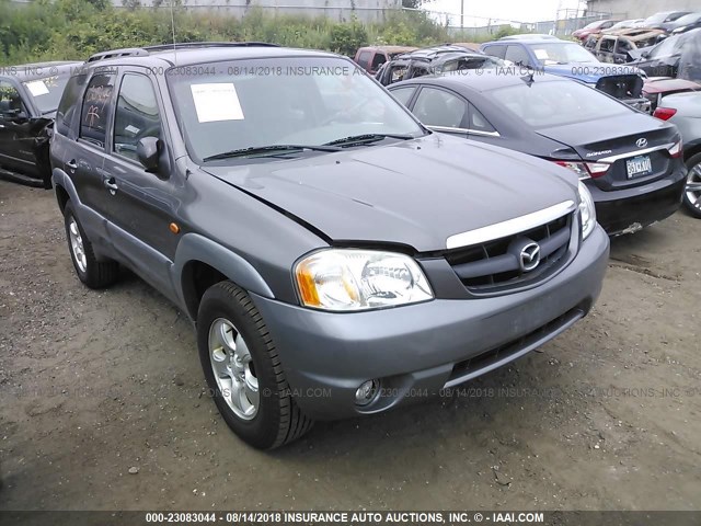 4F2CU081X2KM16210 - 2002 MAZDA TRIBUTE LX/ES GRAY photo 1