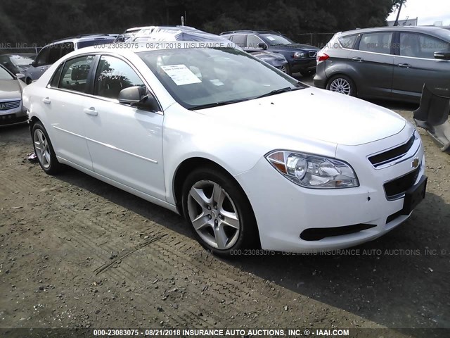 1G1ZB5E1XBF291809 - 2011 CHEVROLET MALIBU LS Ağ foto 1