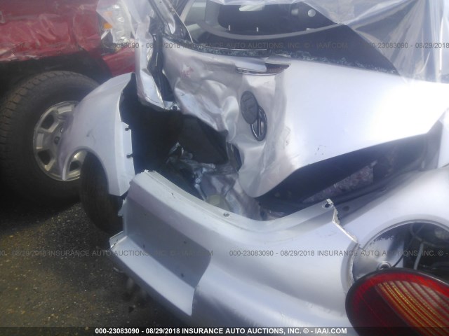 3VWBB61C9WM014951 - 1998 VOLKSWAGEN NEW BEETLE 银色 照片 6