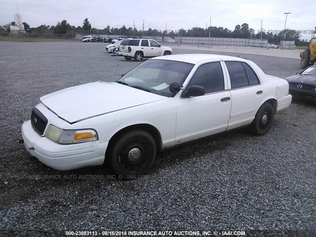 2FAFP71W65X160920 - 2005 FORD CROWN VICTORIA POLICE INTERCEPTOR WHITE photo 2