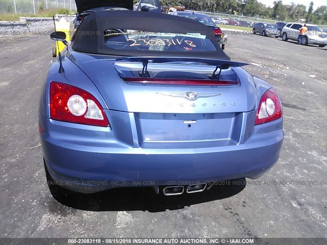 1C3AN65L15X060612 - 2005 CHRYSLER CROSSFIRE LIMITED BLUE photo 8