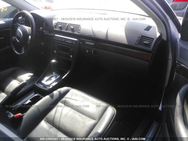 WAUDF78E37A200848 - 2007 AUDI A4 2.0T QUATTRO SILVER photo 5