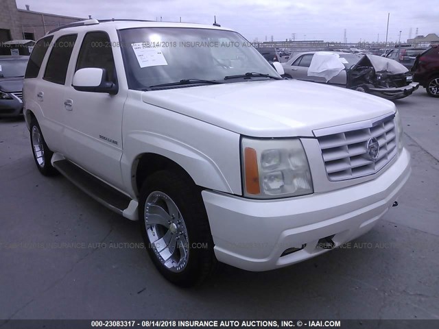 1GYEK63N63R171839 - 2003 CADILLAC ESCALADE LUXURY თეთრი ფოტო 1