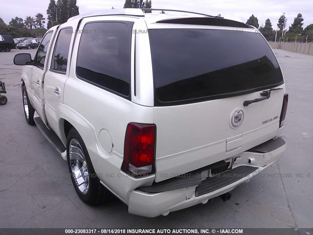 1GYEK63N63R171839 - 2003 CADILLAC ESCALADE LUXURY WHITE photo 3