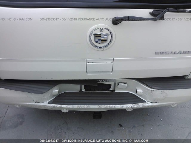 1GYEK63N63R171839 - 2003 CADILLAC ESCALADE LUXURY თეთრი ფოტო 6