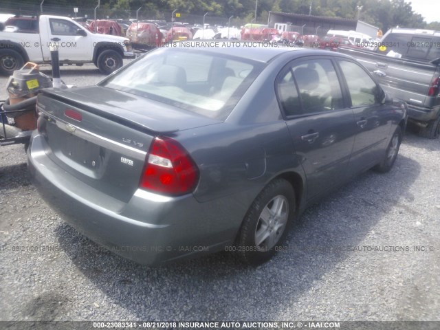 1G1ZT52875F302476 - 2005 CHEVROLET MALIBU LS GRAY photo 4