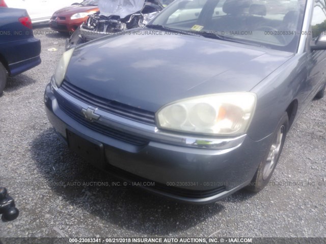 1G1ZT52875F302476 - 2005 CHEVROLET MALIBU LS GRAY photo 6