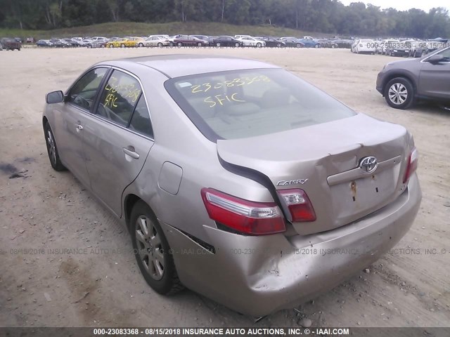 JTNBK46K573007422 - 2007 TOYOTA CAMRY NEW GENERAT LE/XLE/SE GOLD photo 3