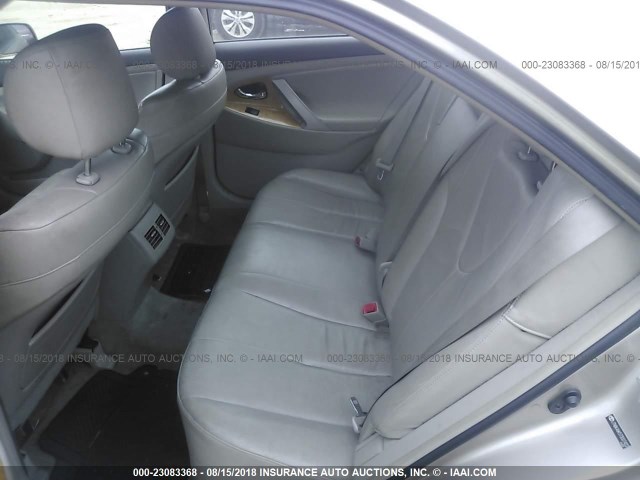 JTNBK46K573007422 - 2007 TOYOTA CAMRY NEW GENERAT LE/XLE/SE GOLD photo 8
