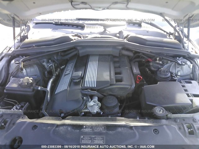 WBANA73504B812859 - 2004 BMW 530 I GRAY photo 10