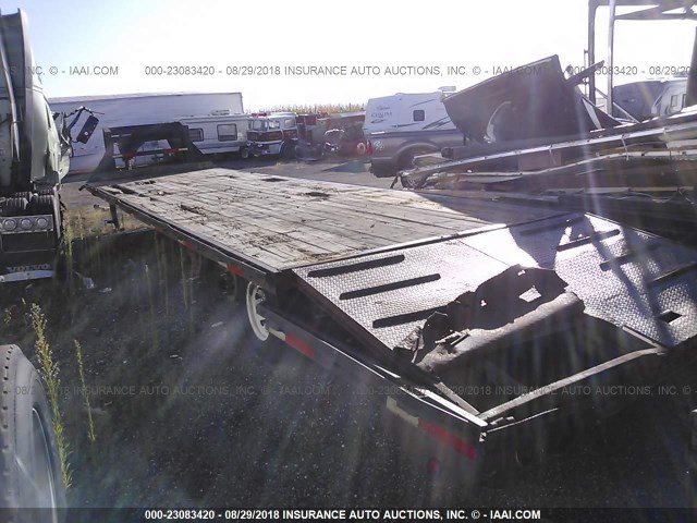 4ZEGF3223W1121018 - 1998 GOOSENECK TRAILERS FLATBED TR  BLACK photo 3