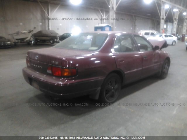 4T1BF12K0TU131949 - 1996 TOYOTA CAMRY LE/XLE/SE Күлгін фото 4