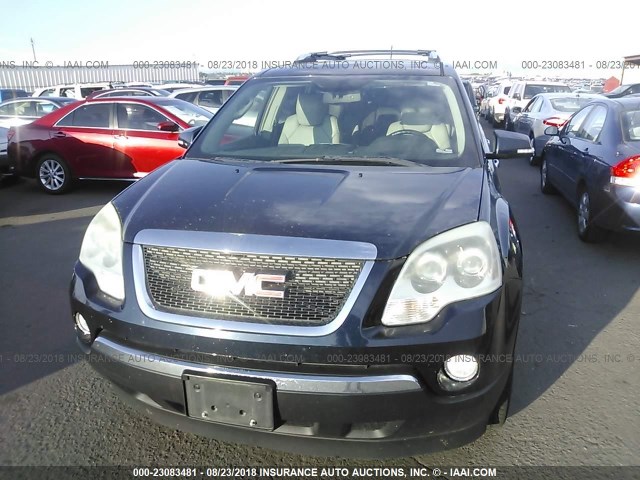 1GKEV23D79J140172 - 2009 GMC ACADIA SLT-1 Navy photo 6