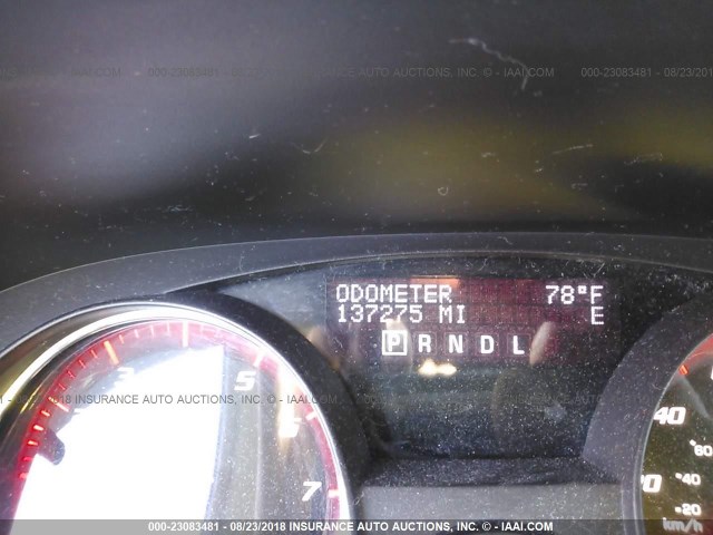 1GKEV23D79J140172 - 2009 GMC ACADIA SLT-1 Темно-синій фото 7