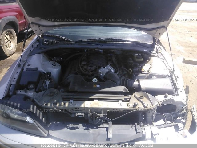 1LNHM87A25Y668102 - 2005 LINCOLN LS 银色 照片 10