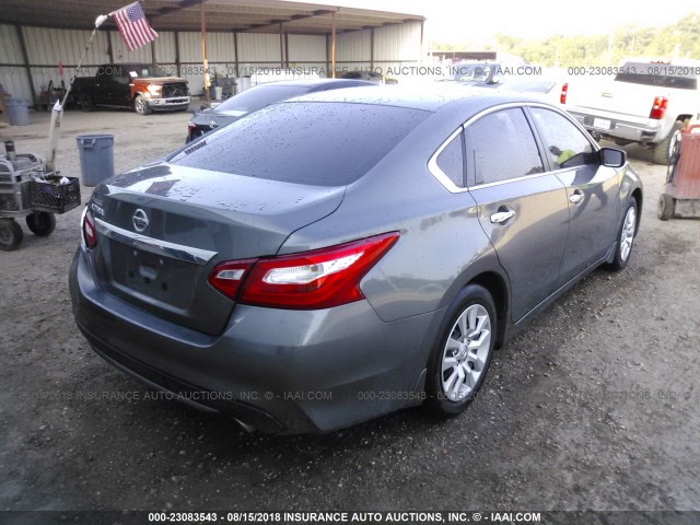 1N4AL3AP2HN306985 - 2017 NISSAN ALTIMA 2.5/S/SV/SL/SR GRAY photo 4