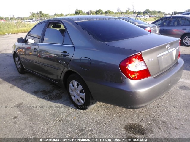 4T1BE32K14U830975 - 2004 TOYOTA CAMRY LE/XLE/SE Boz foto 3
