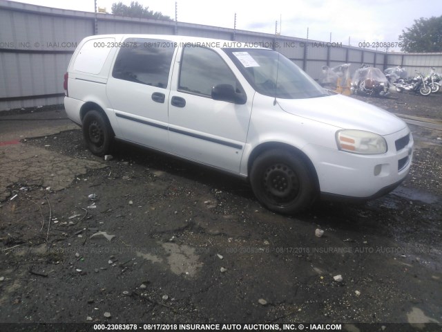 1GNDV23W67D216556 - 2007 CHEVROLET UPLANDER LS WHITE photo 1