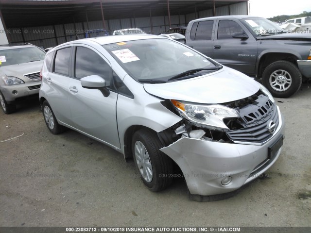 3N1CE2CP4FL389582 - 2015 NISSAN VERSA NOTE S/S PLUS/SV/SL/SR GRAY photo 1