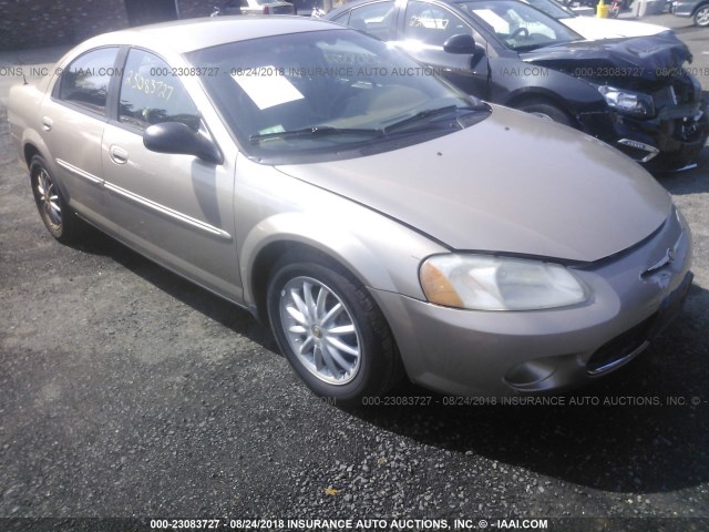 1C3EL56R23N512726 - 2003 CHRYSLER SEBRING LXI TAN photo 1