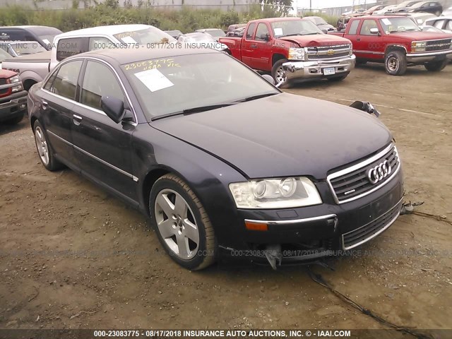 WAULL44E45N009180 - 2005 AUDI A8 4.2 QUATTRO Navy photo 1